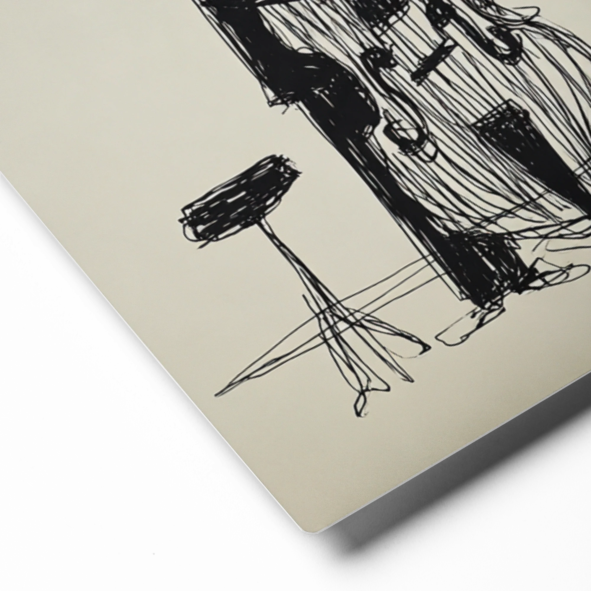 Jazz Trio Line Art | Art Print
