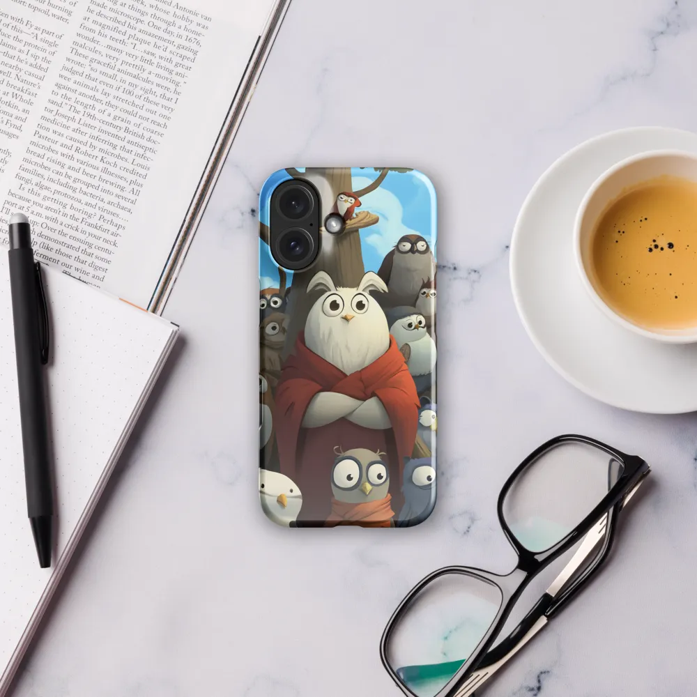 The Grand Owl Assembly 
 iPhone 17 Air | Snap Case