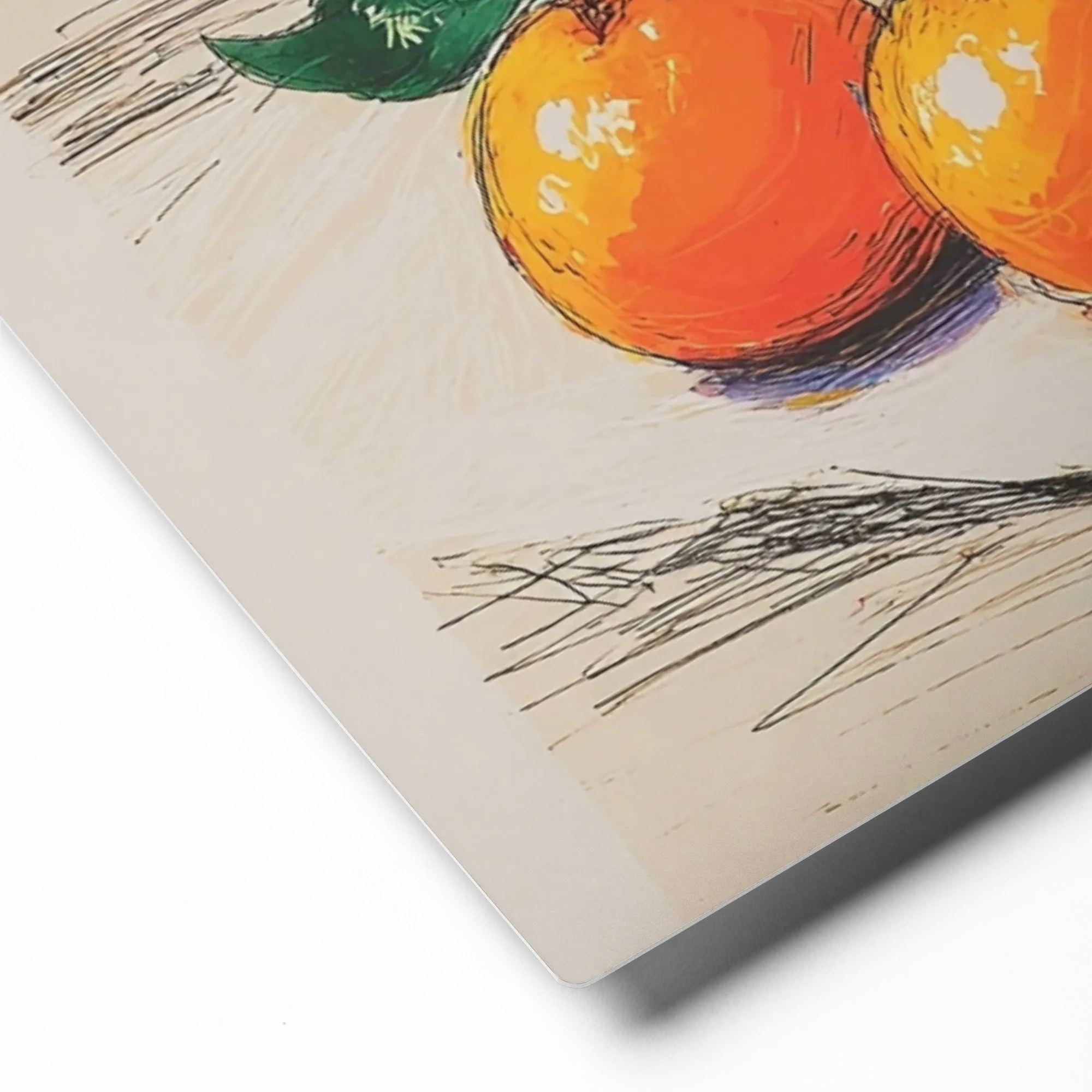 Bottles and Oranges | Art Print