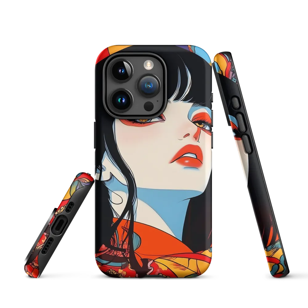 Vibrant Woman Portrait | Phone Case