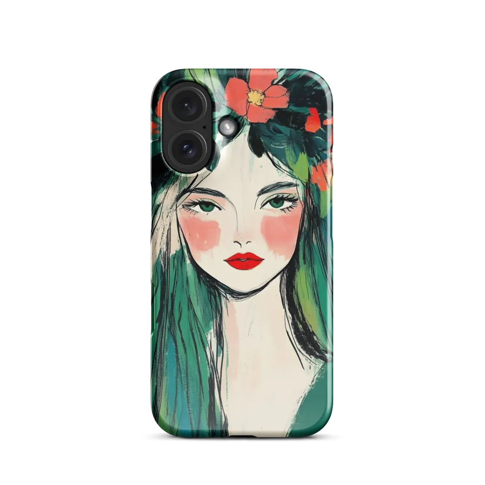 Verdant Bloom Portrait 
 iPhone 11 Pro Max | Snap Case