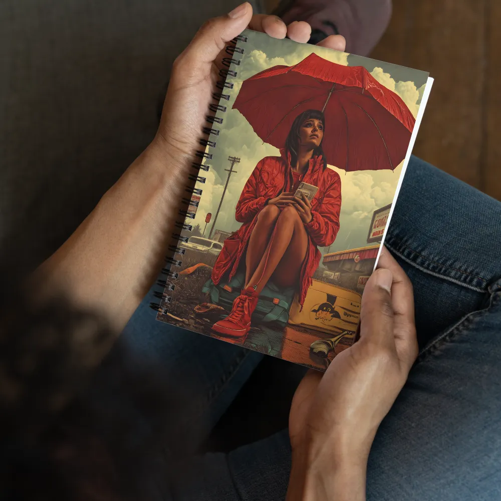 The Waiting Traveler 
 Spiral Notebook | 140 pages