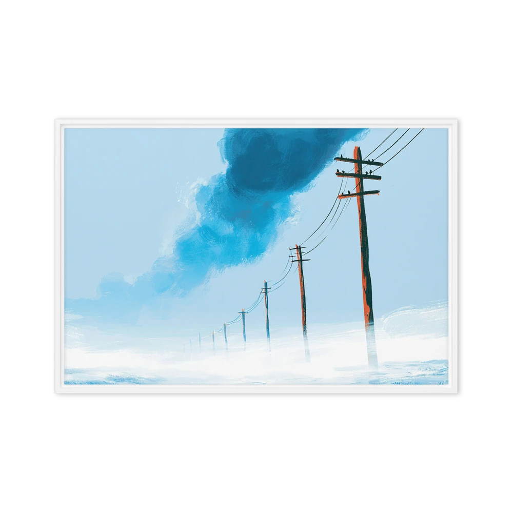 Silent Wires | Art Print