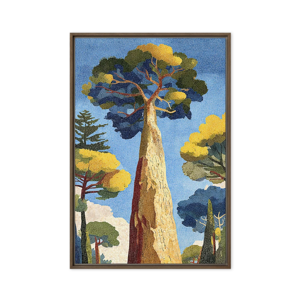 The Mosaic Pine | Art Print
