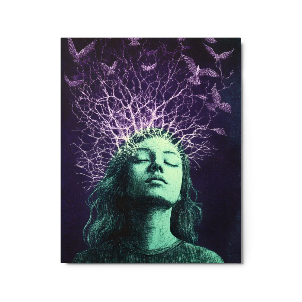 Liberation of Mind 
 Canvas with Black Frame