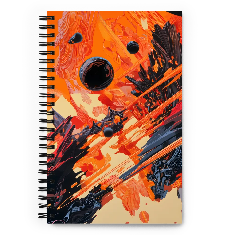 Cosmic Flux 
 Spiral Notebook | 140 pages