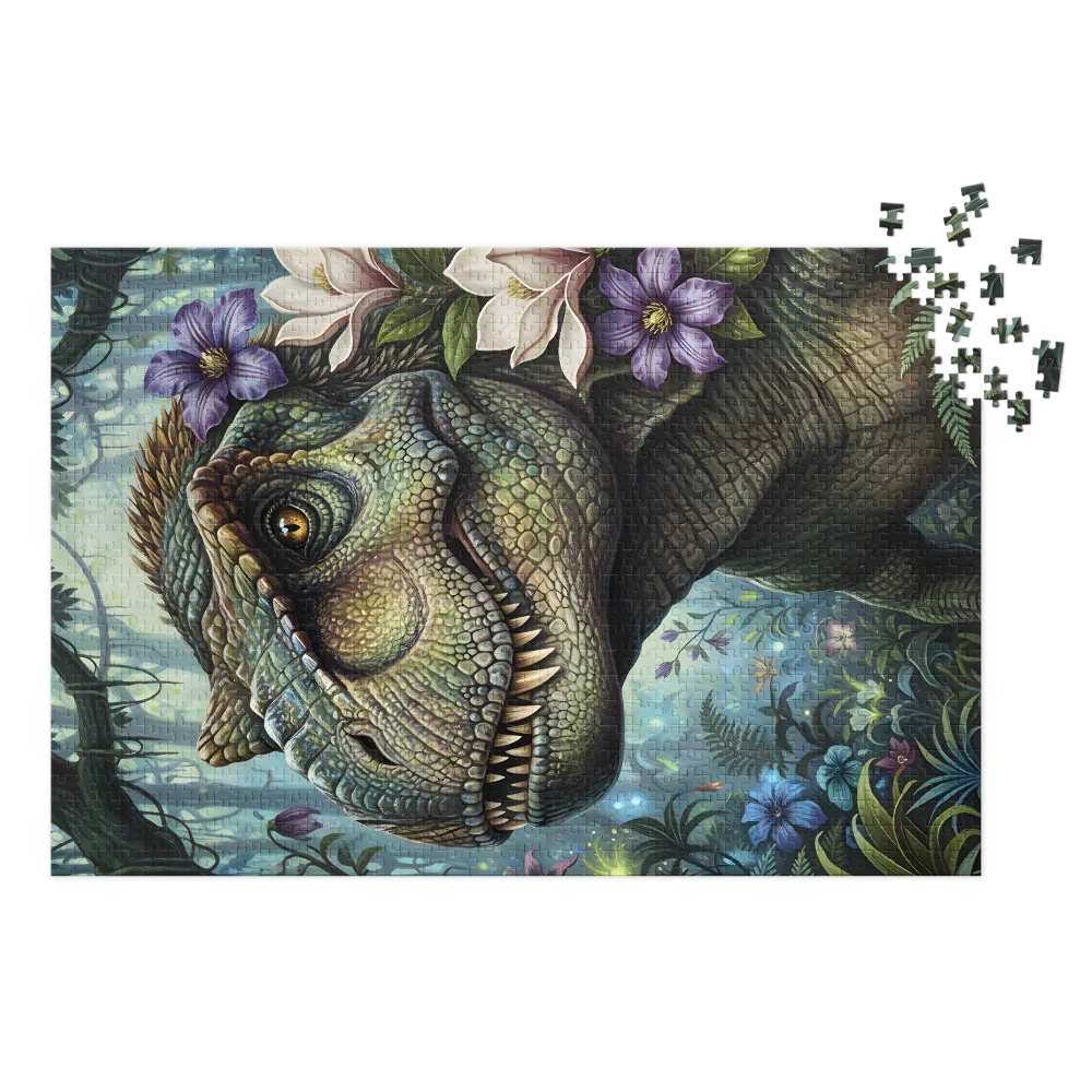 Dinosaur in Bloom