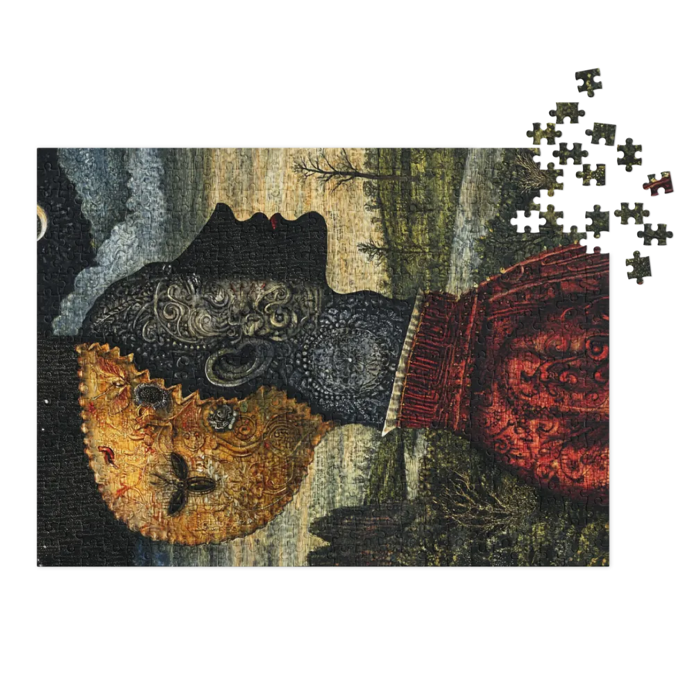 Dualidade da Mente 
 Puzzle em caixa de metal
