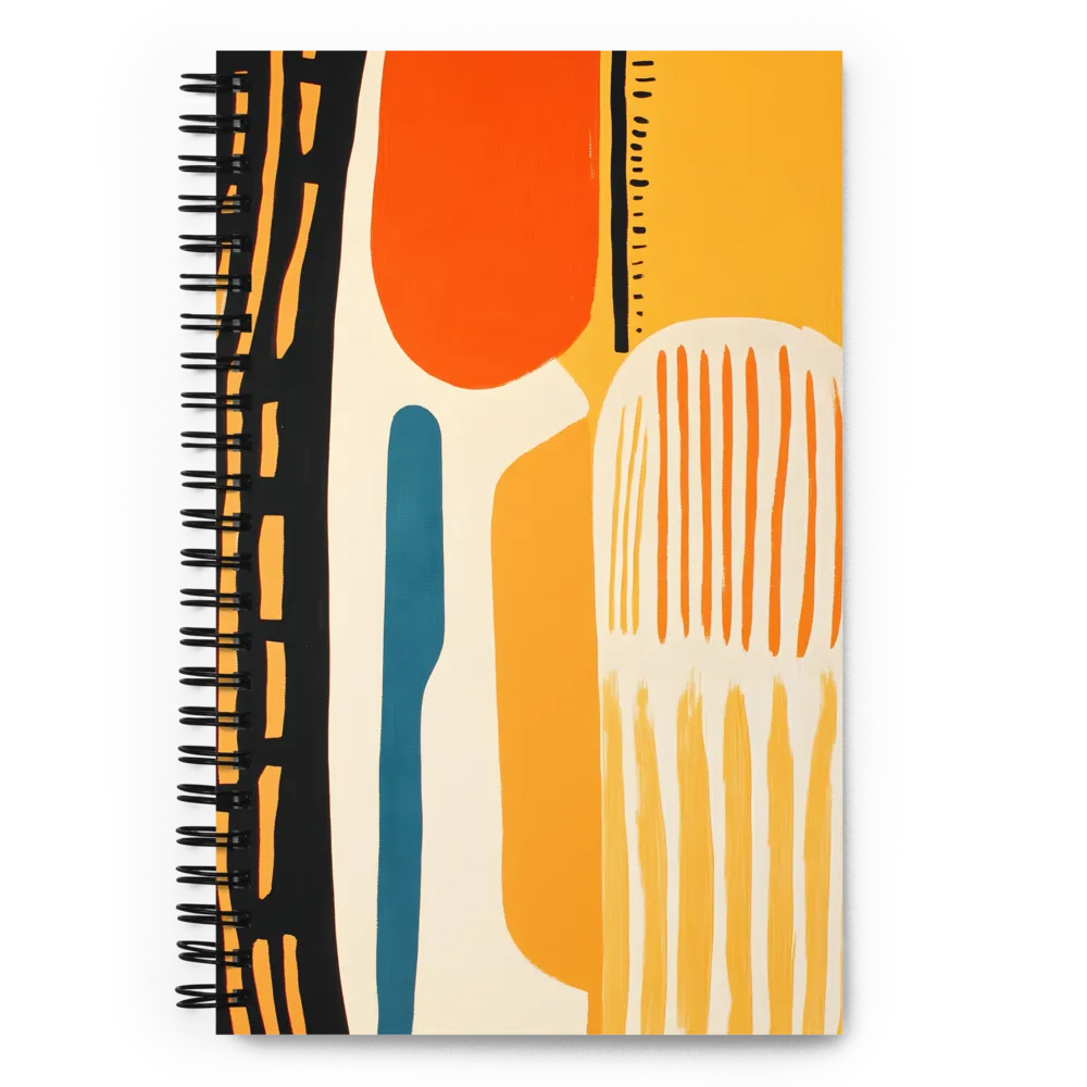 Intersecting Fields 
 Spiral Notebook | 140 pages