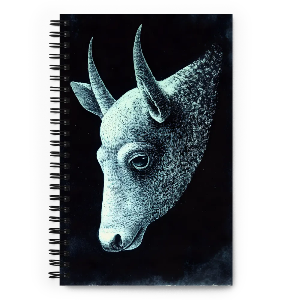 Horned Gaze 
 Spiral Notebook | 140 pages