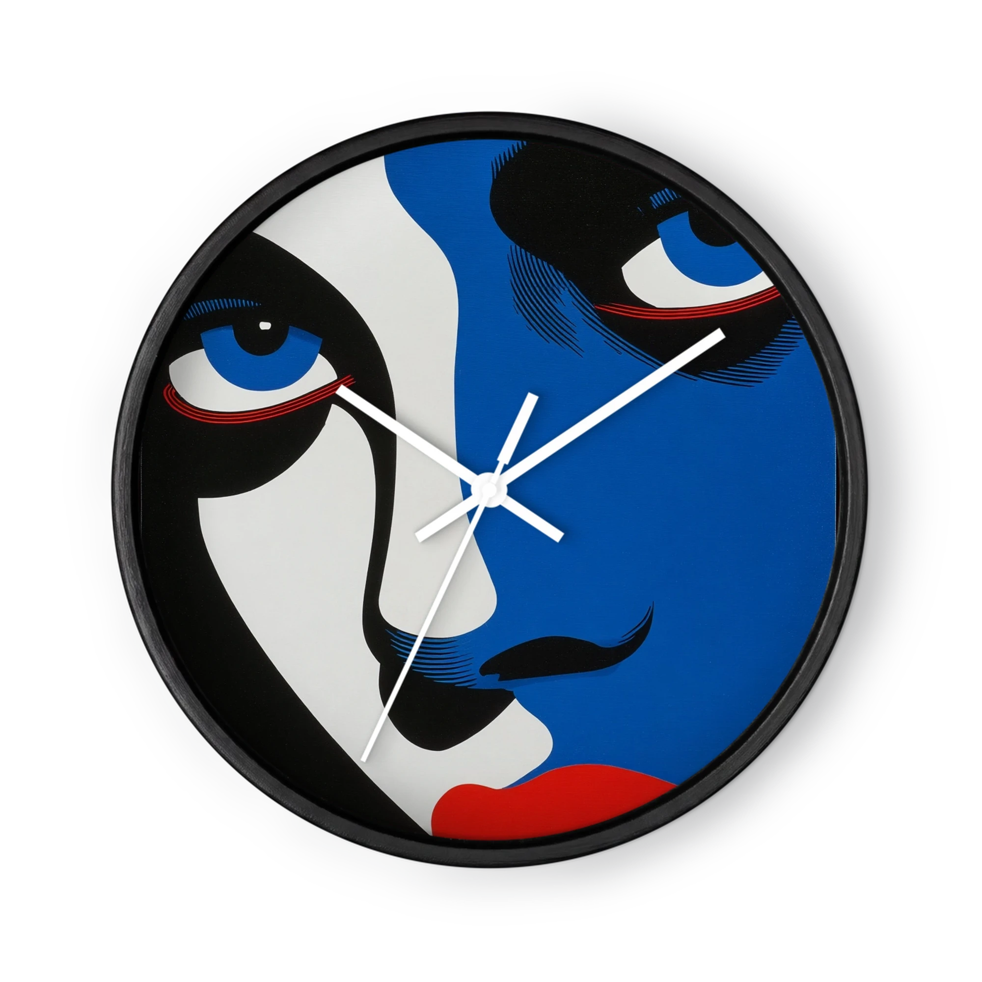 Bold Blue Face