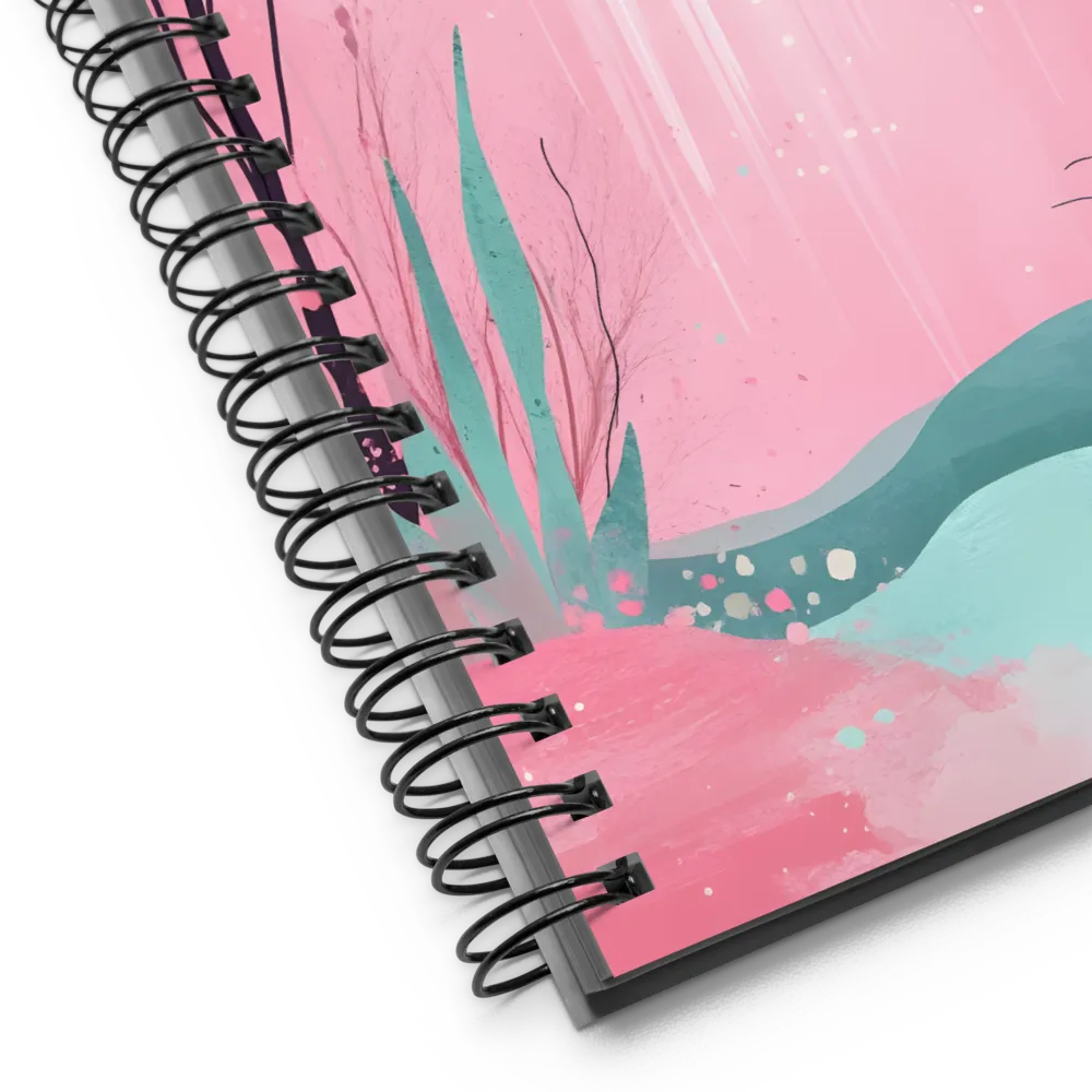 Whispers of a Spring Forest 
 Spiral Notebook | 140 pages