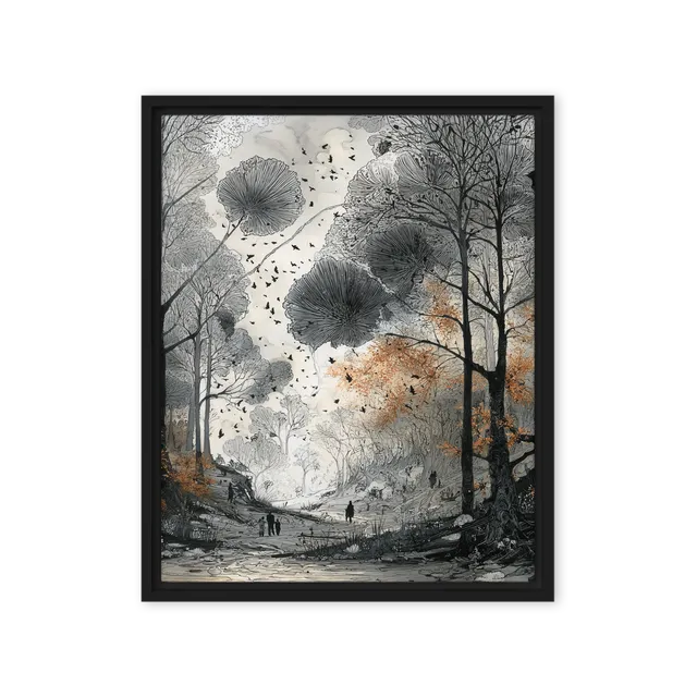 Whispers of the Autumn Forest | Art Print