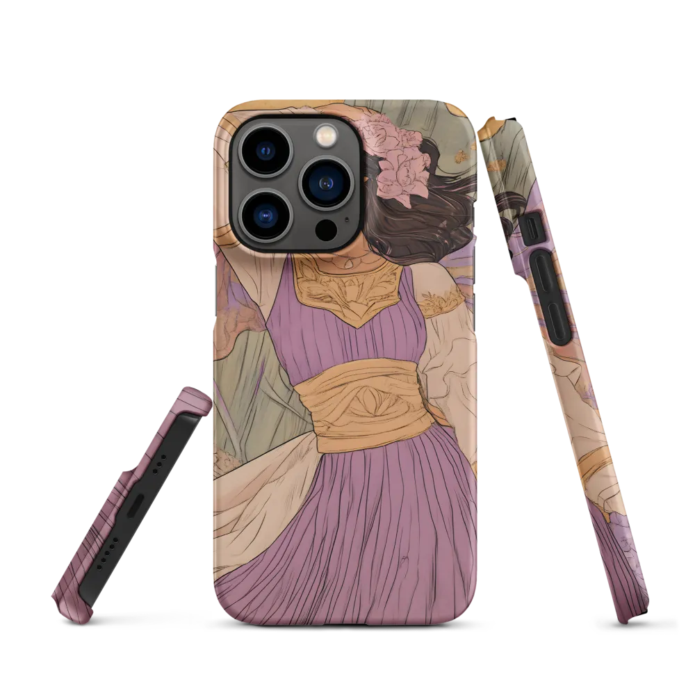 Woman with Butterfly Wings Illustration | Phone Case