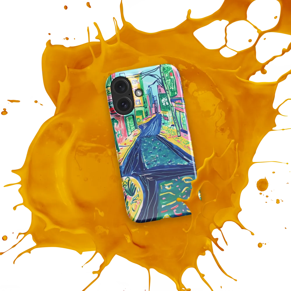 Fauvist City Alley 
 Samsung Galaxy S21 Ultra | Snap Case