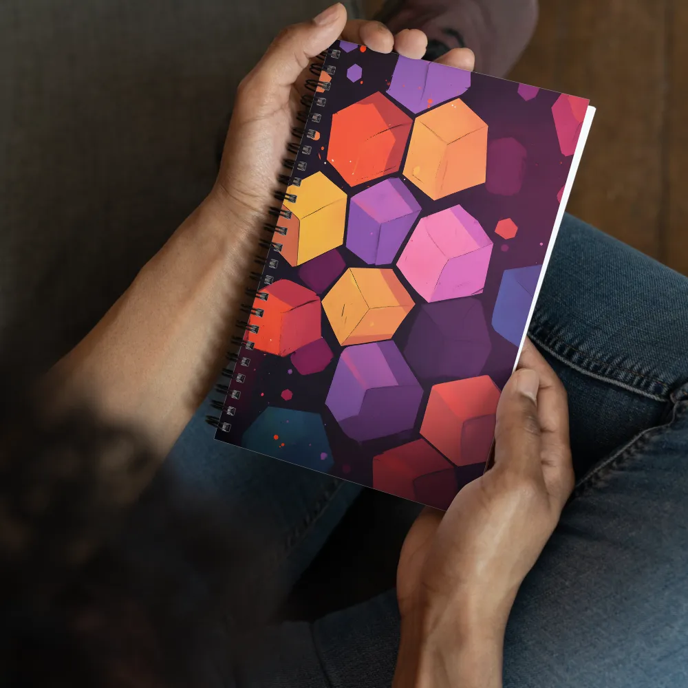 Cosmic Cube Composition 
 Spiral Notebook | 140 pages