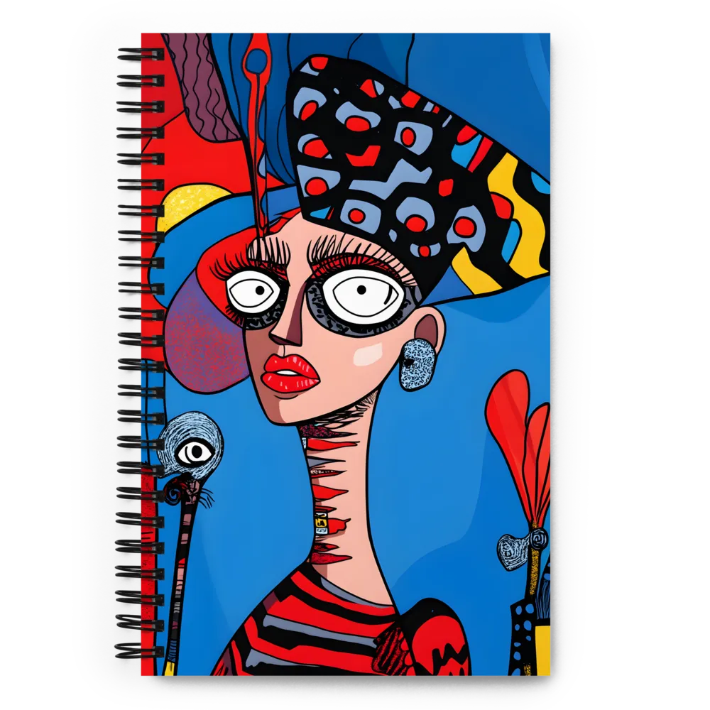 Cubist Expression 
 Spiral Notebook | 140 pages