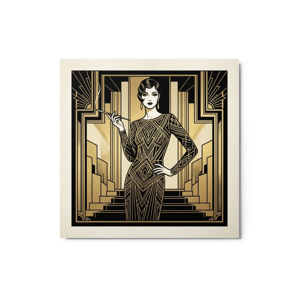 Gatsby Era Elegance | Art Print
