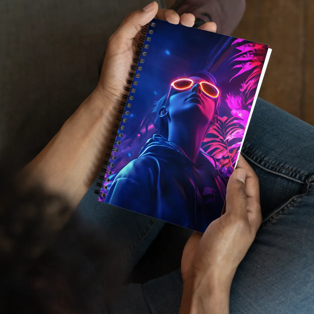 Luminous Gaze 
 Spiral Notebook | 140 pages
