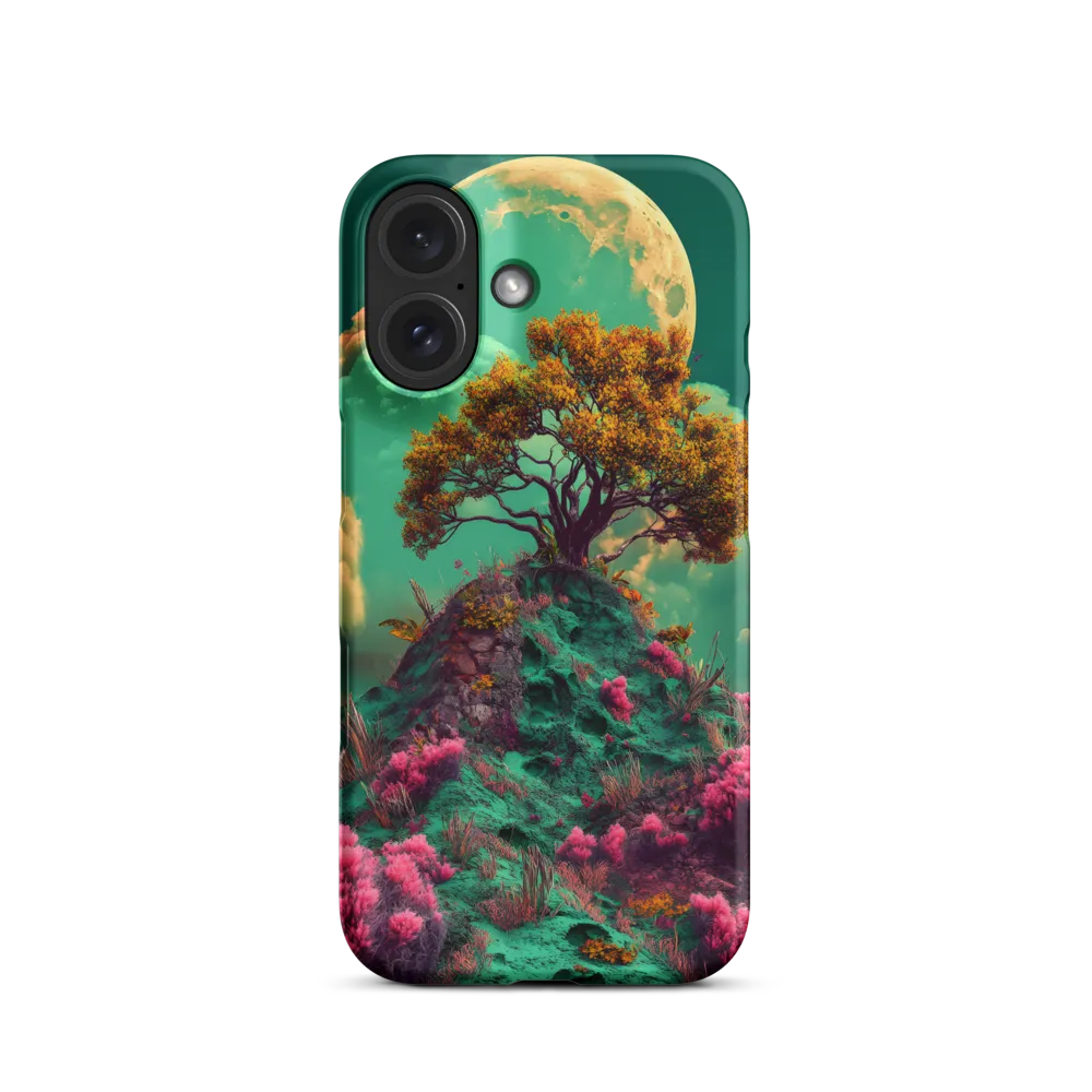 Surreal Landscape with Moon and Tree | Phone Case