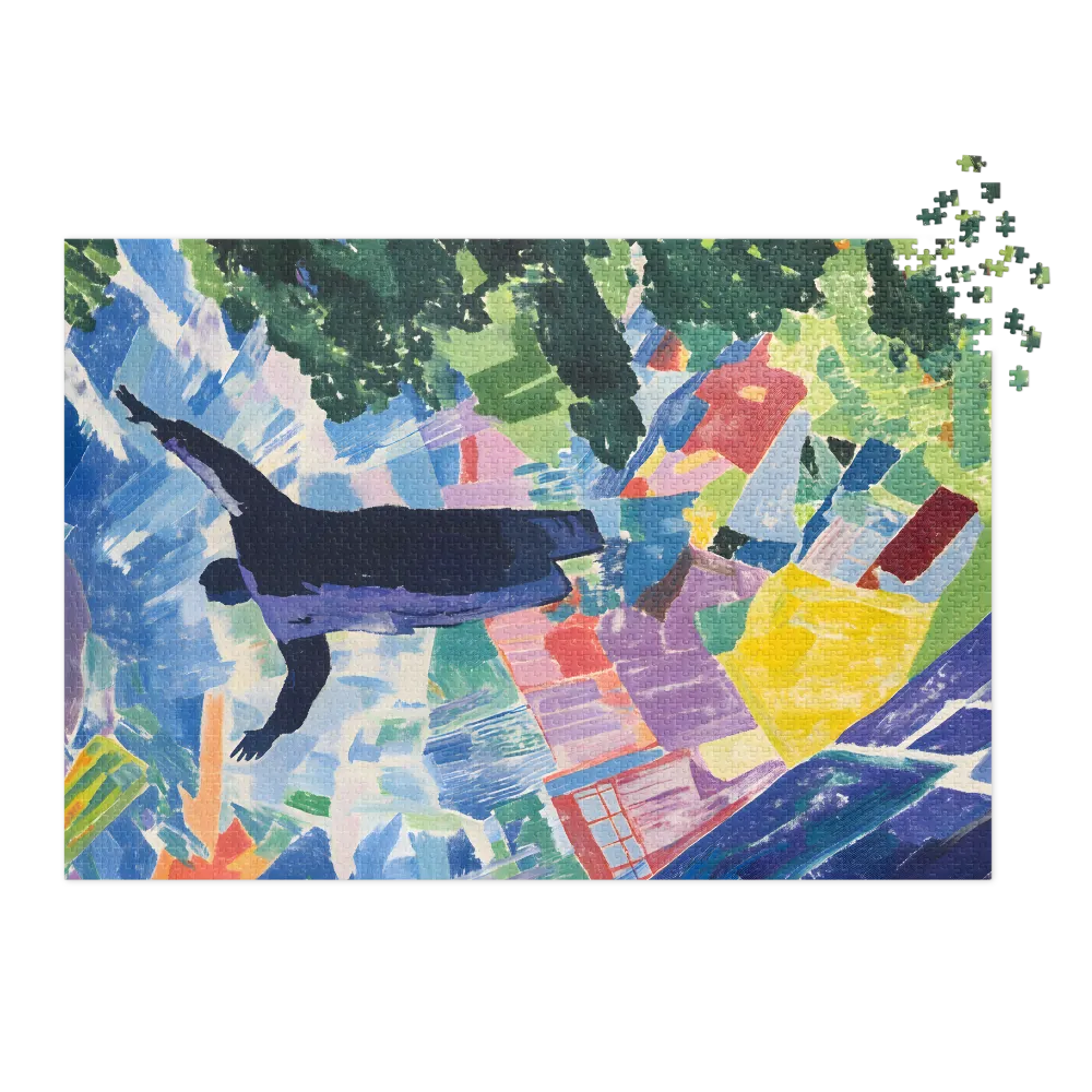 Aura de Liberté 
 Puzzle en boite metallique