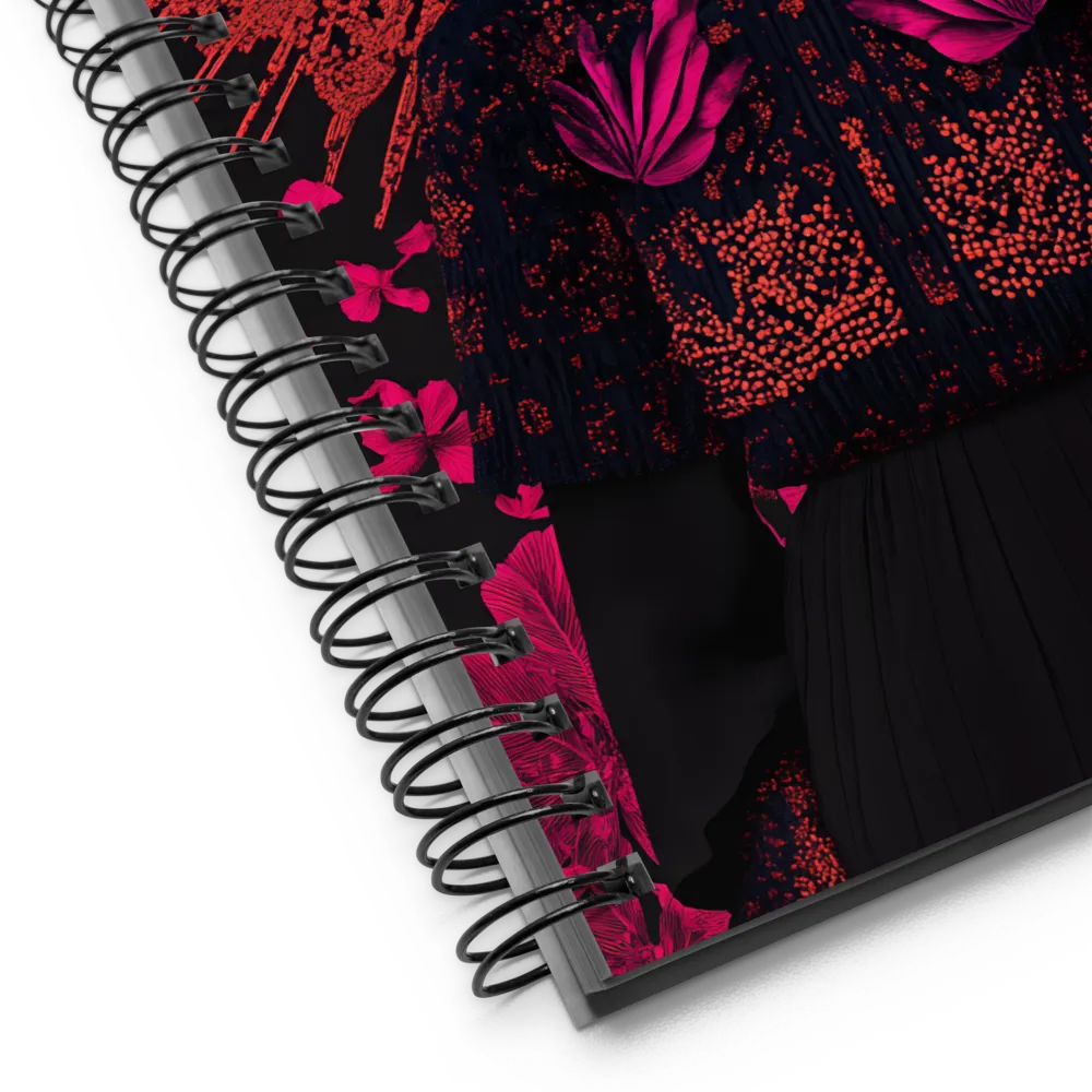 Lumina: Cybernetic Tribal Enchantress 
 Spiral Notebook | 140 pages