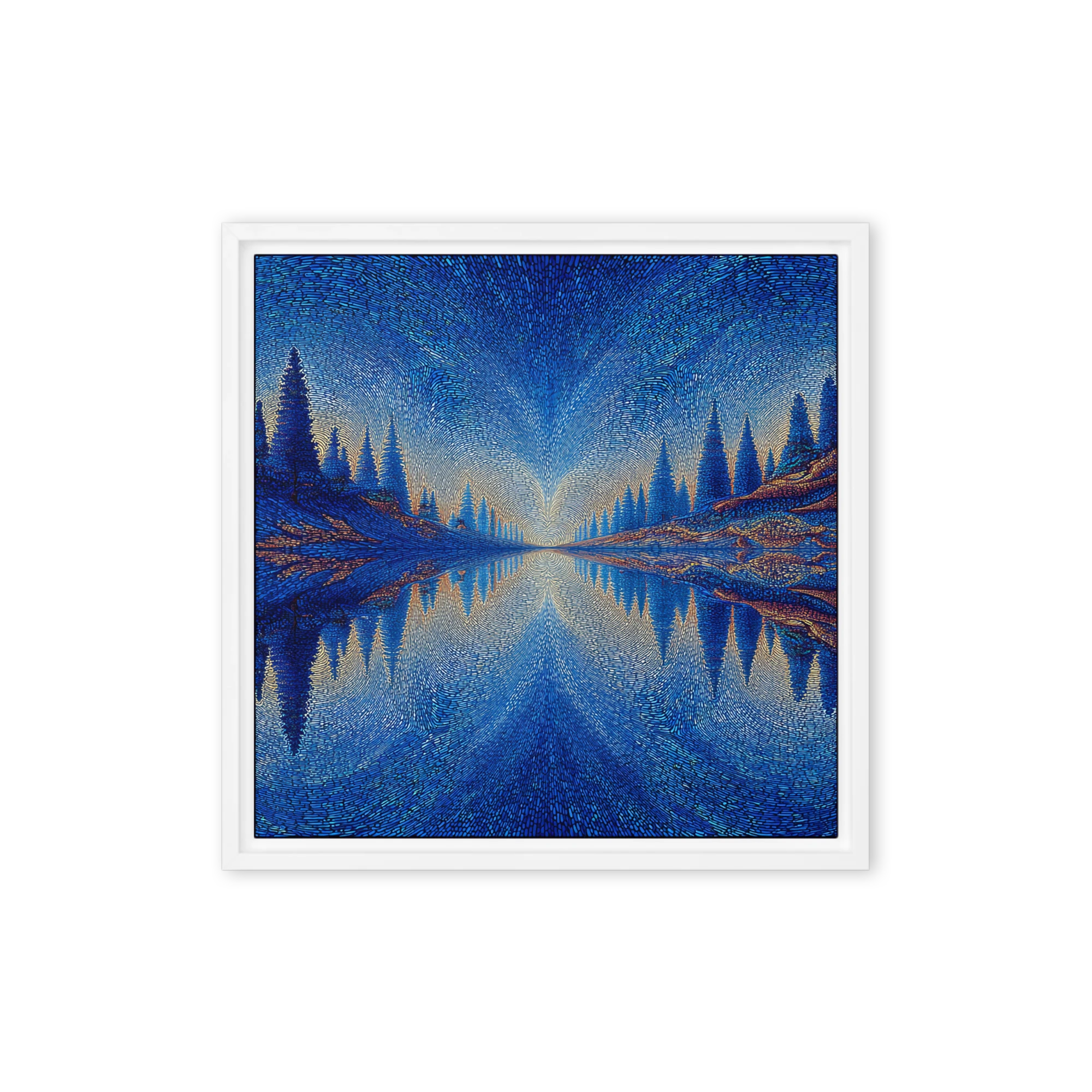 Blue Mirror Forest