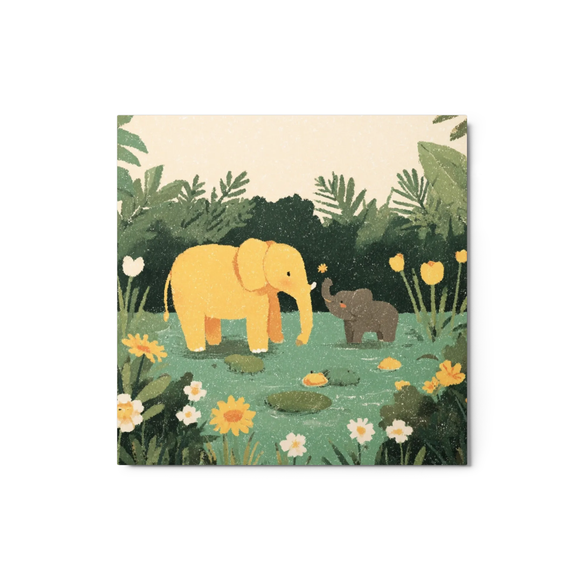 Jungle Elephant Bath