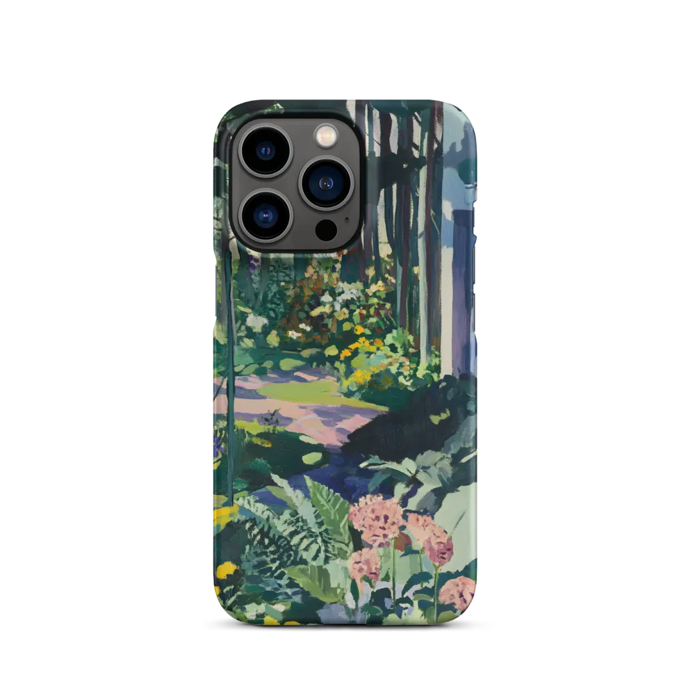 Vibrant Garden Pathway | Phone Case