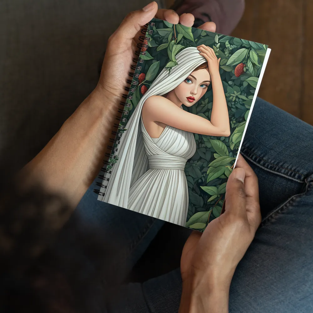 Enigmatic Forest Muse 
 Spiral Notebook | 140 pages