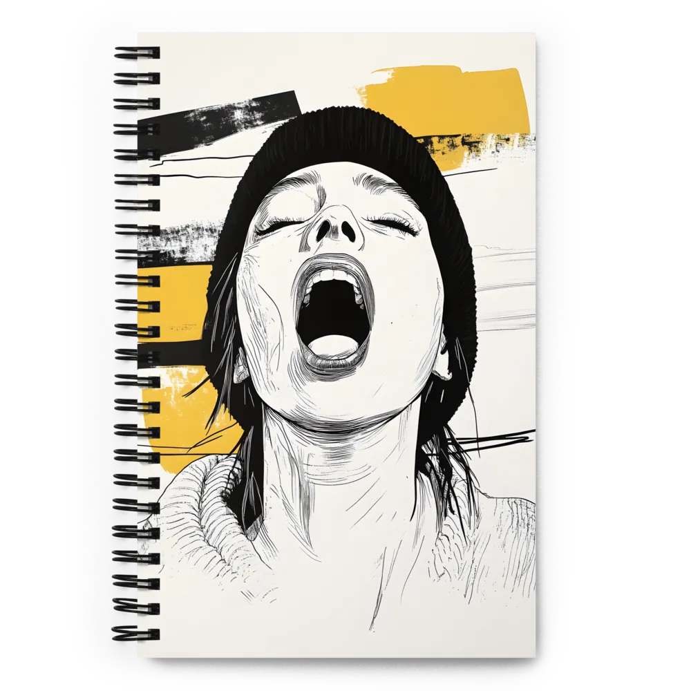 The Scream of Expression 
 Spiral Notebook | 140 pages