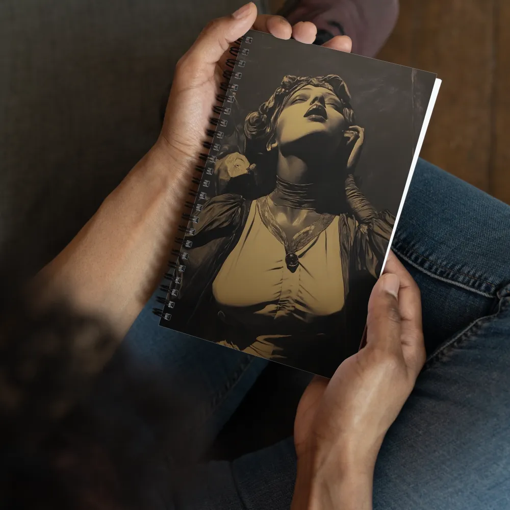 Portrait of Ecstasy 
 Spiral Notebook | 140 pages
