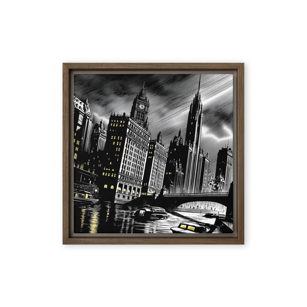 Gotham at Night | Art Print