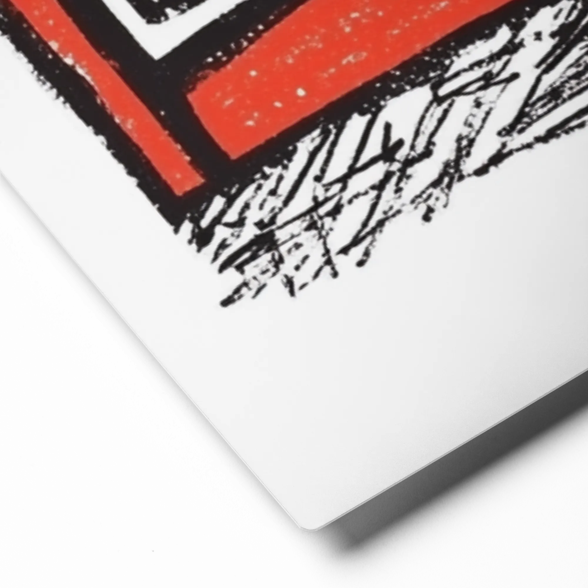 The Red Storefront | Art Print