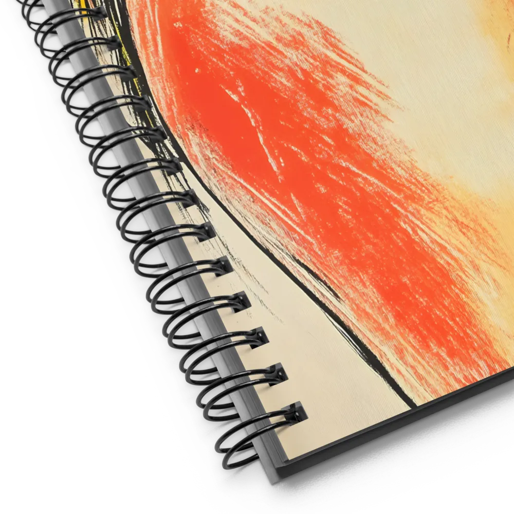 Intense Gaze Pop Art 
 Spiral Notebook | 140 pages