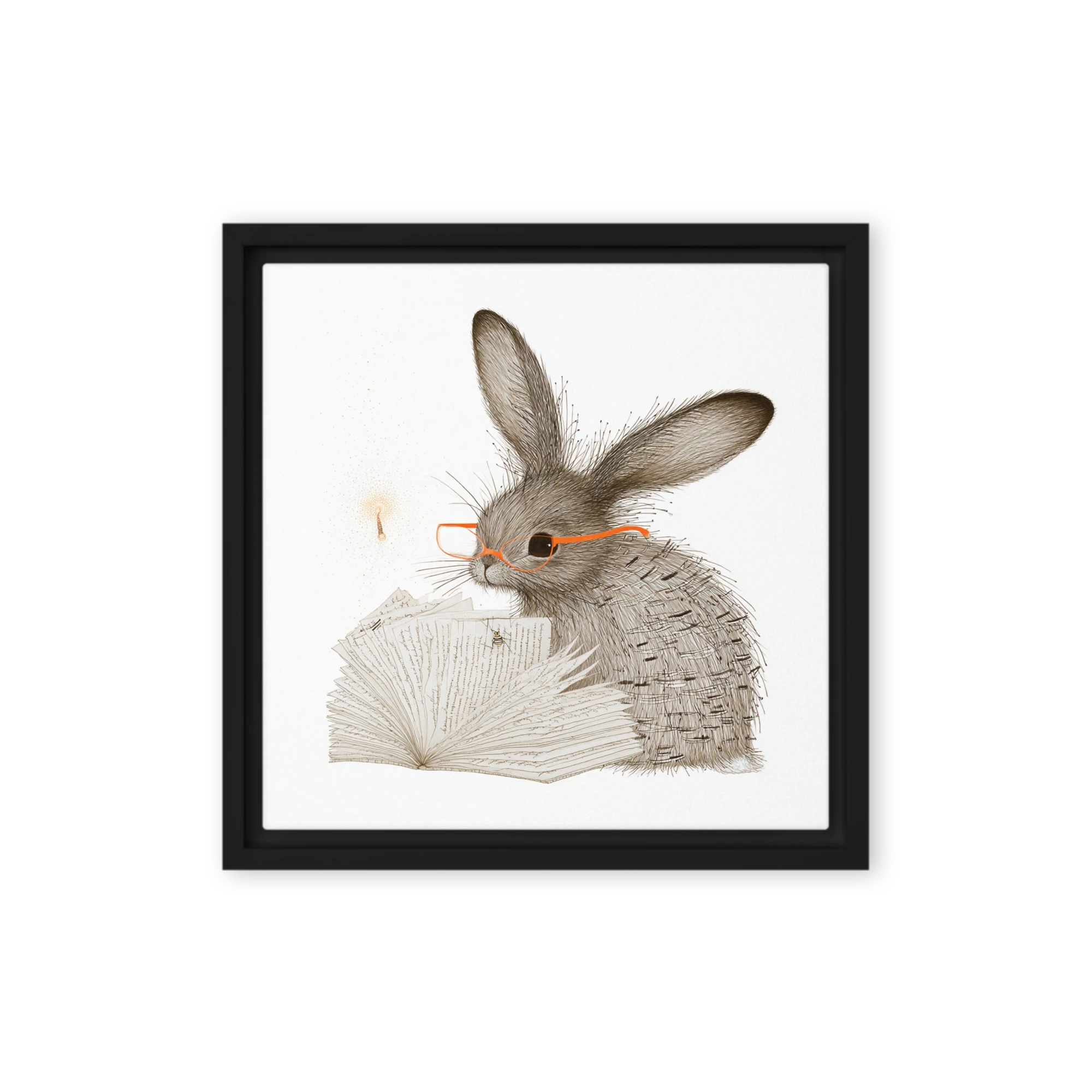 The Curious Scholar | Art Print