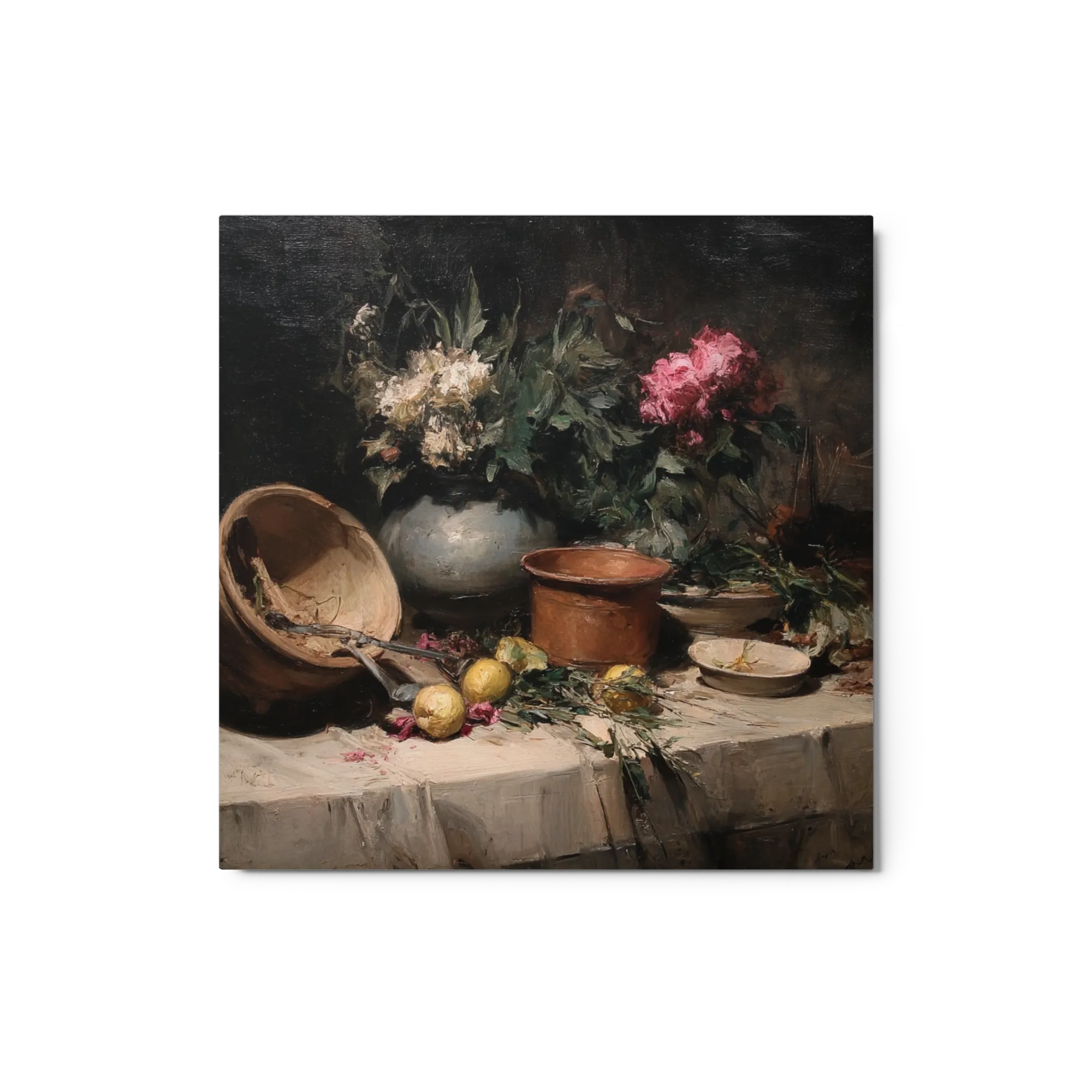 Still Life with Flowers and Lemons