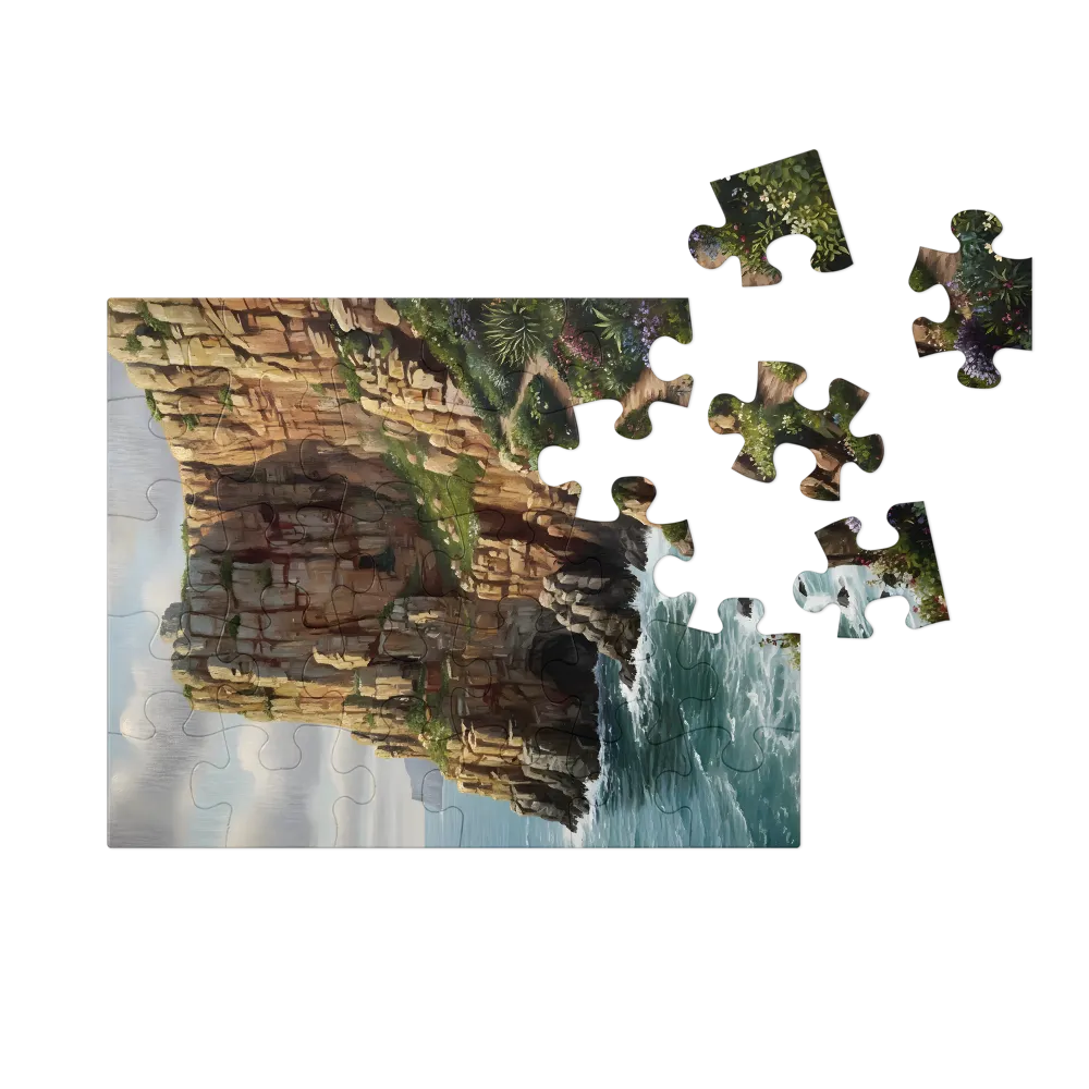 Path to the Sea 
 Jigsaw Puzzle in Tin Box