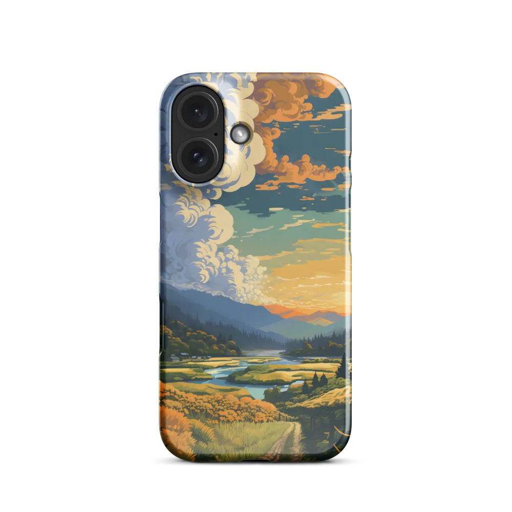 Golden Hour River Valley 
 iPhone 15 Pro | MagSafe® Tough Case