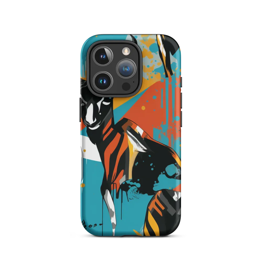 Abstract Antelope Illustration | Phone Case