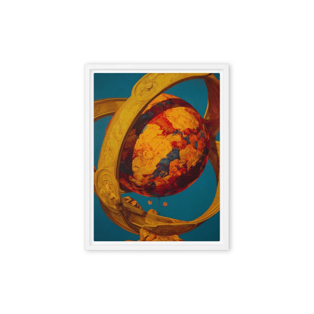 Celestial Armillary Globe | Art Print
