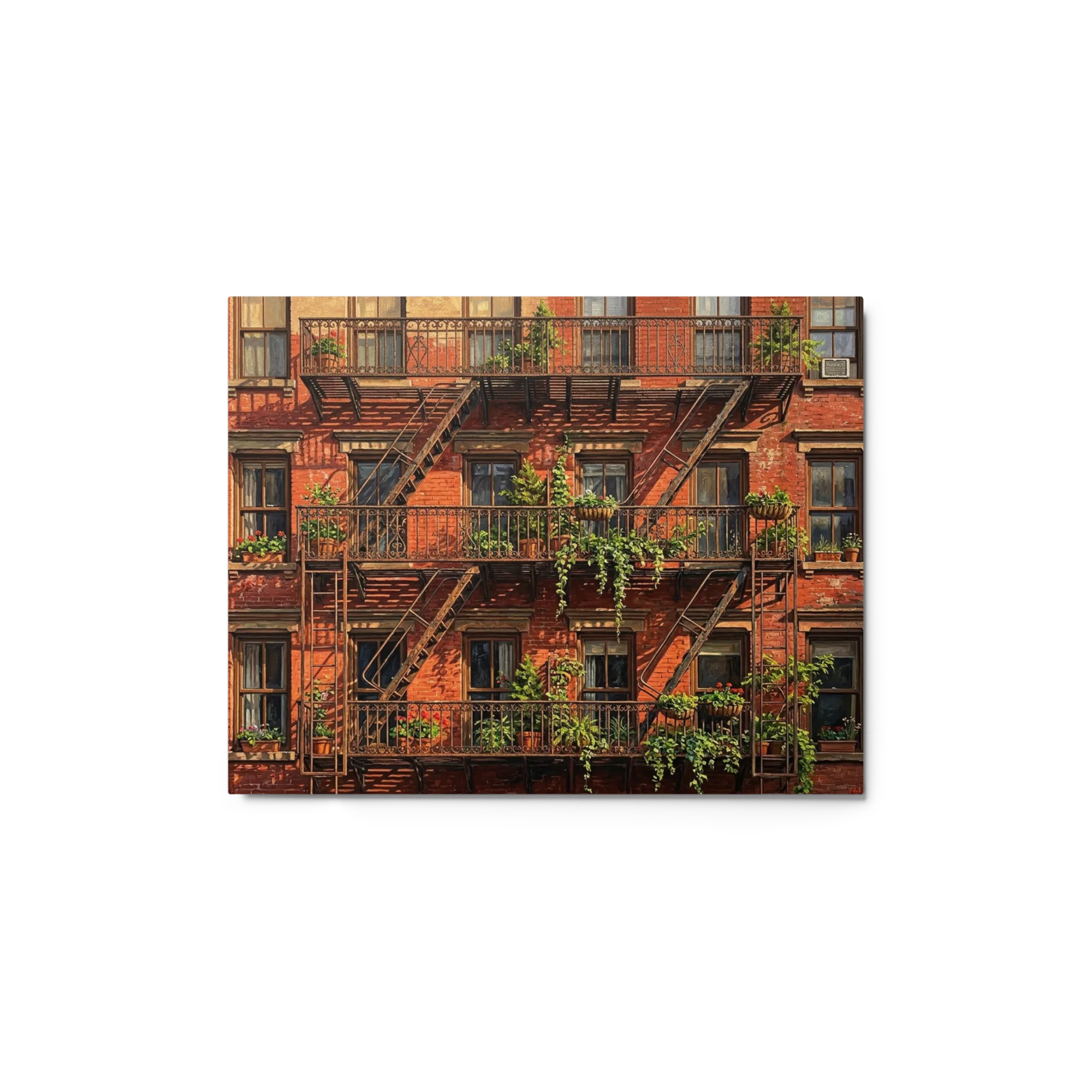 Urban Greenery Fire Escape