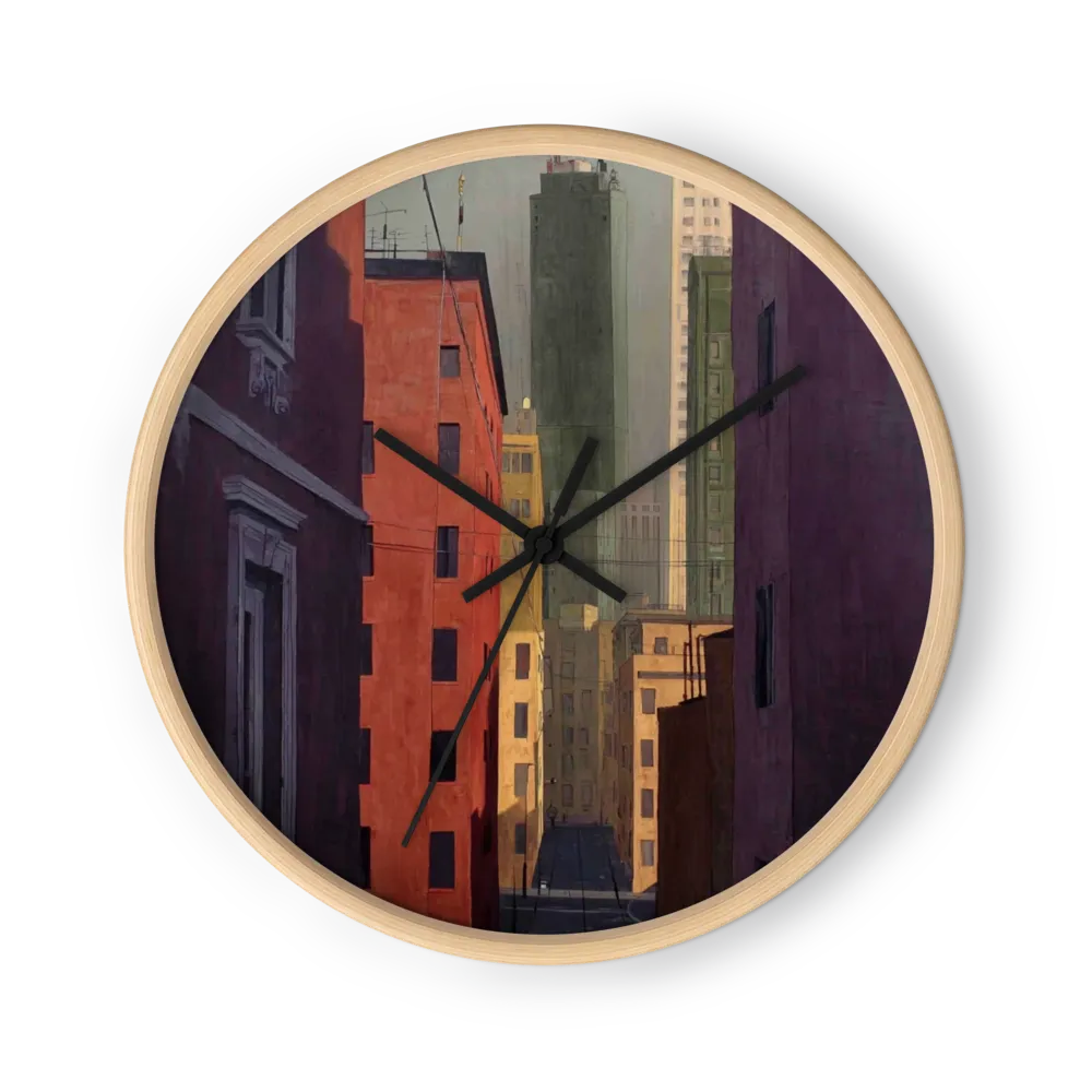 City Shadows | Wall Clock