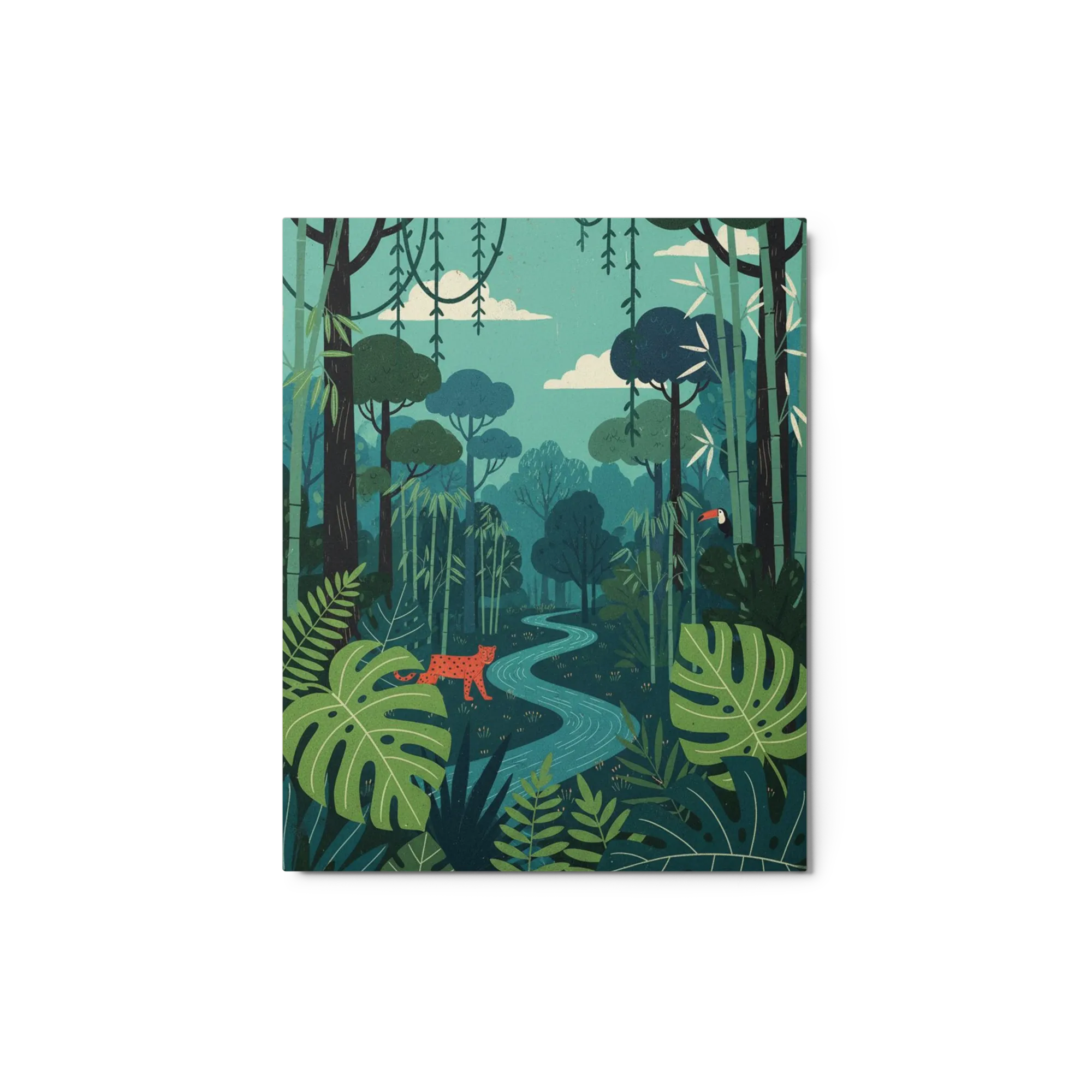 Leopard in the Rainforest