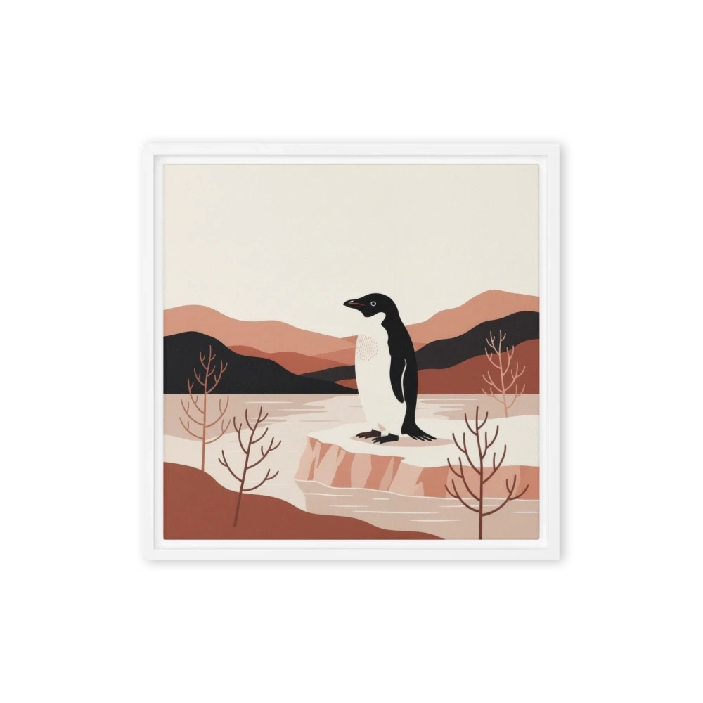 Penguin on Ice Floe