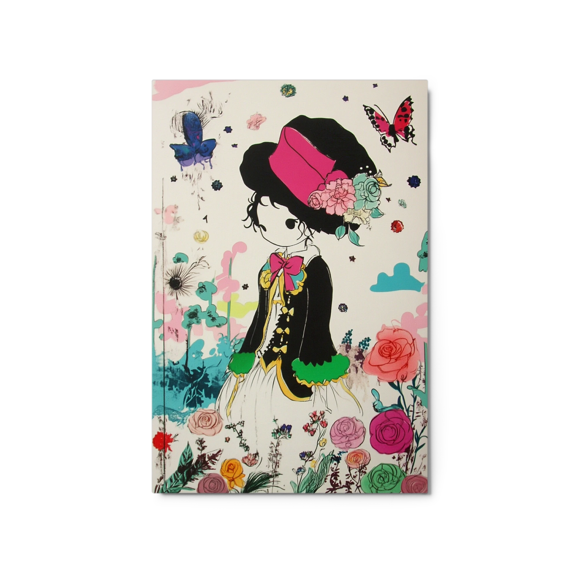 Whimsical Garden Girl | Art Print