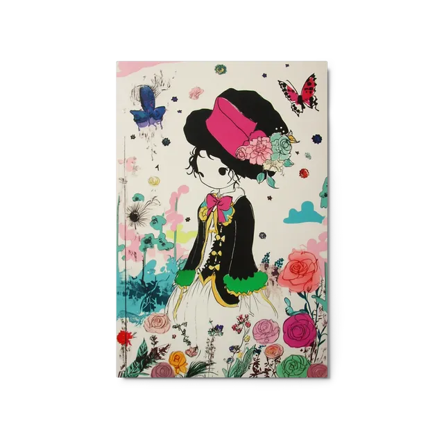 Whimsical Garden Girl | Art Print