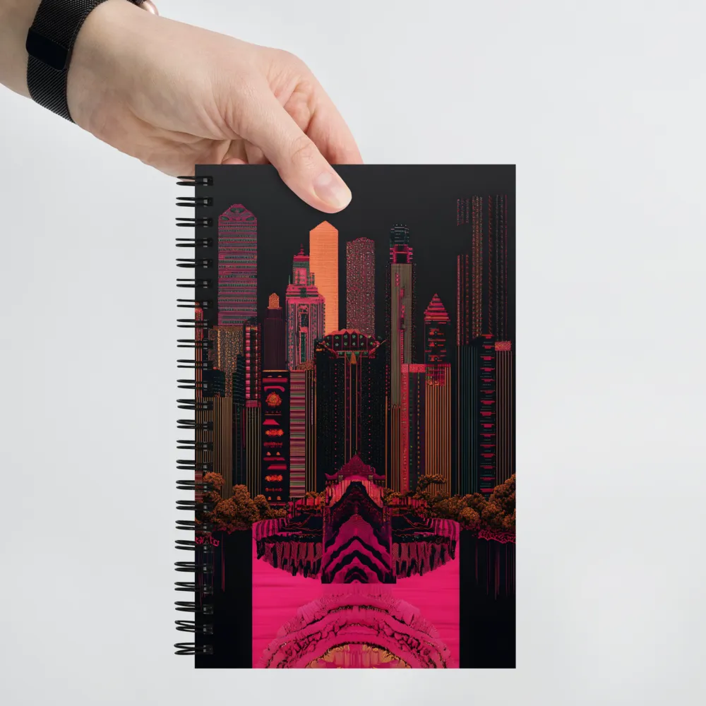 Neo-Tokyo Dreamscape 
 Spiral Notebook | 140 pages