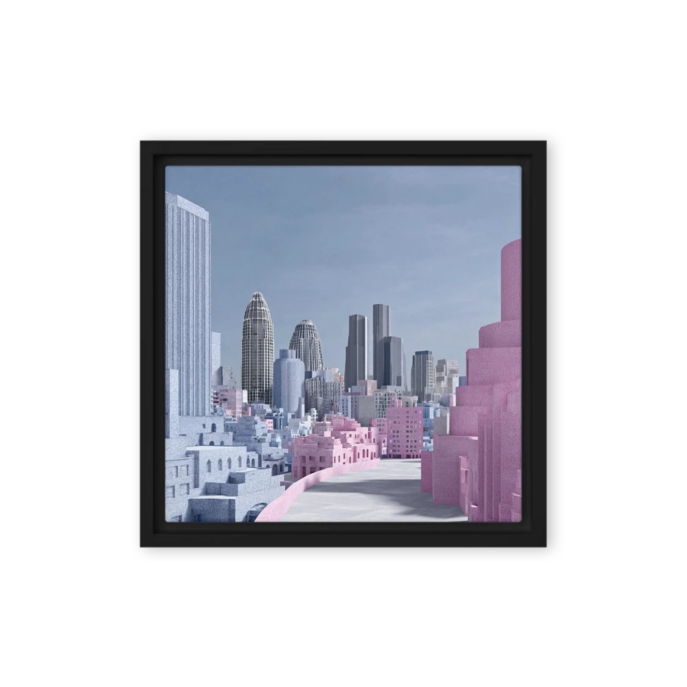 Pastel Metropolis | Art Print