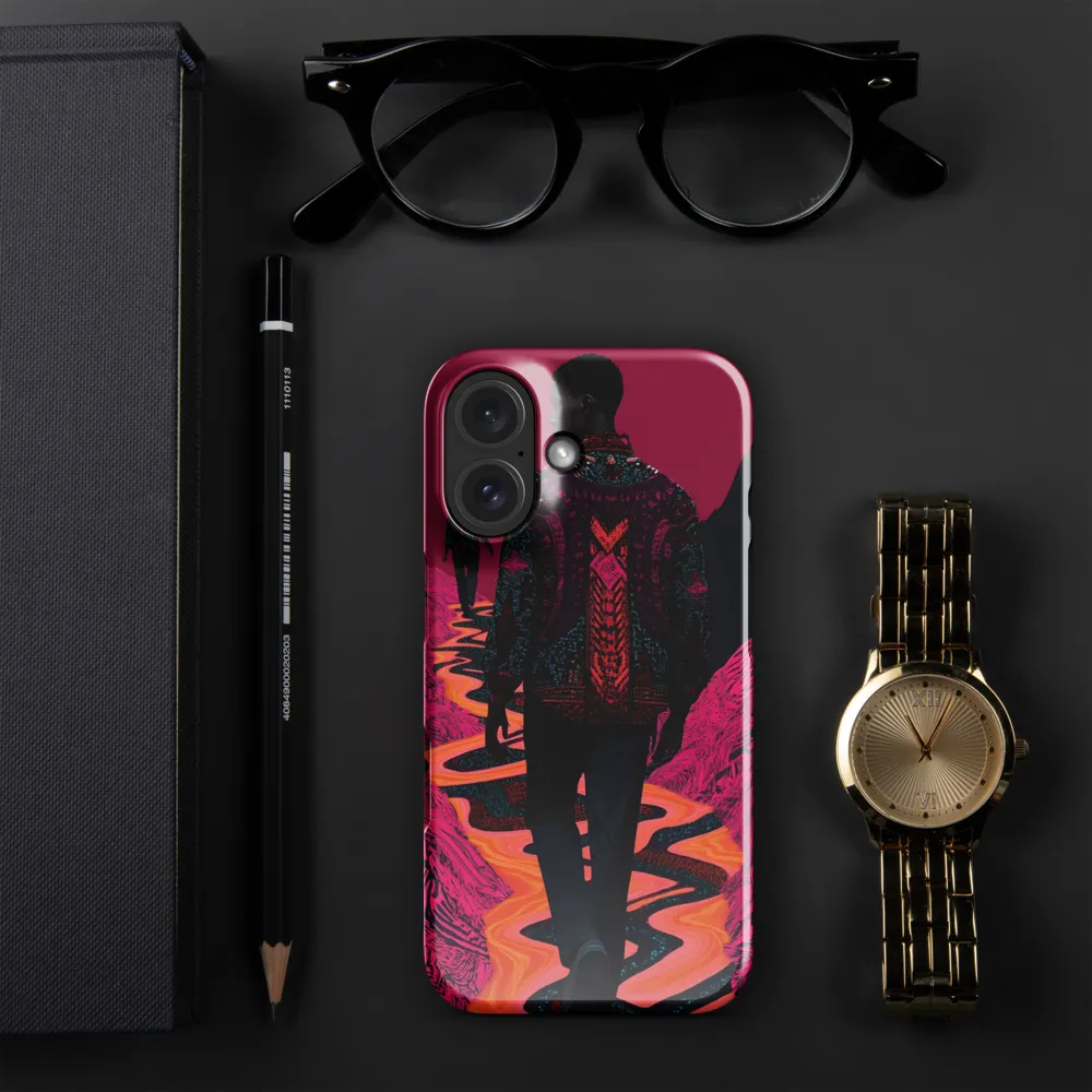 Journey Through Magenta 
 Samsung Galaxy S25 | Snap Case